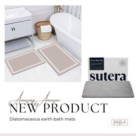 Follow if you love my latest bathroom addition - the diatomaceous earth bath mat!
Not only does it absorb moisture instantly, keeping the bathroom dry and clean, but it's also naturally antibacterial and odor-resistant. Say goodbye to soggy, musty bath mats!
This eco-friendly gem is a game-changer, and it looks pretty stylish too. 

#LTKfindsunder50 #LTKGiftGuide #LTKhome