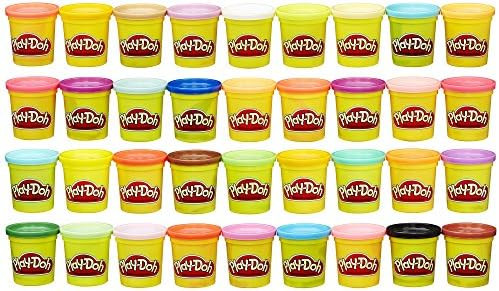 Play-Doh Modeling Compound 36-Pack Case of Colors, Non-Toxic, Assorted Colors, 3-Ounce Cans (Amaz... | Amazon (US)