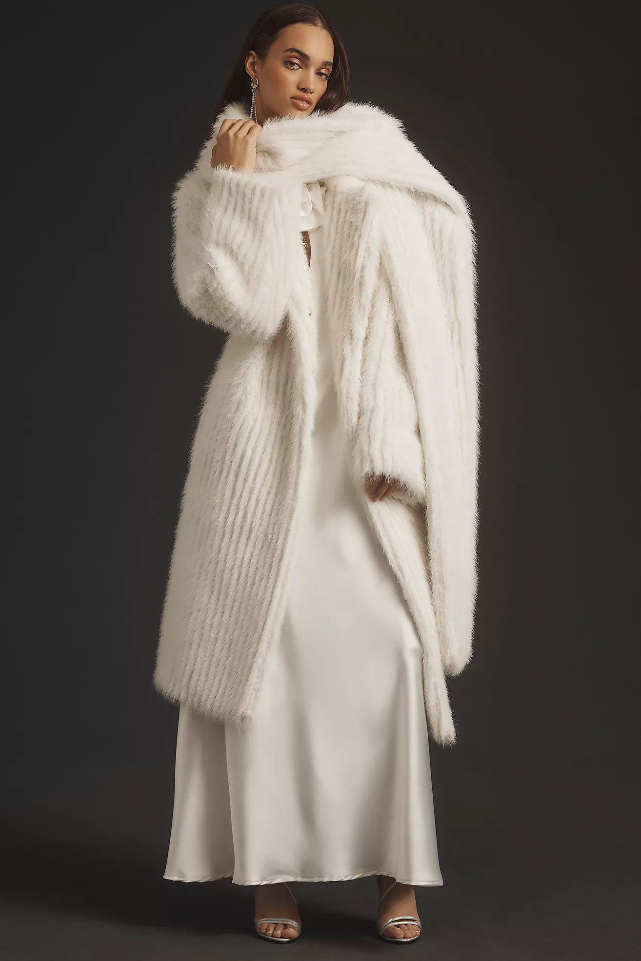 Stand Studio Genevieve Faux Fur Coat | Anthropologie (US)