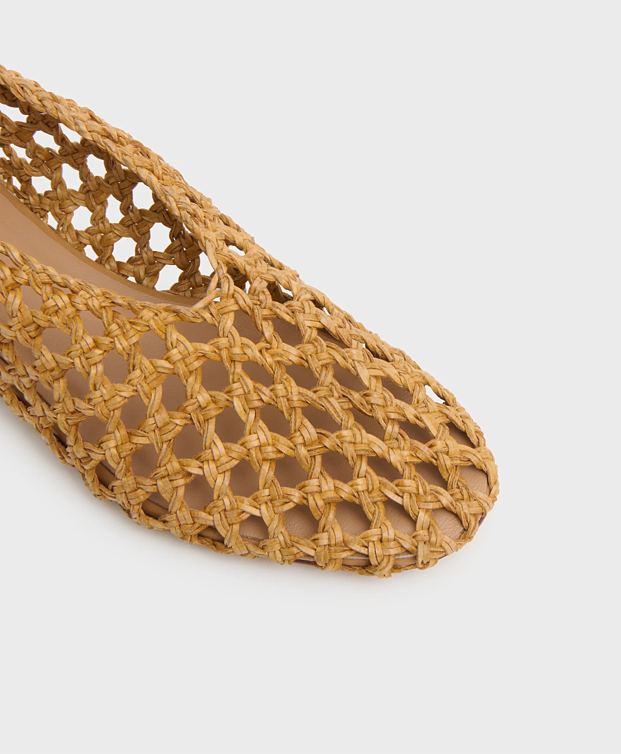 Woven Ballerina - Natural | MANSUR GAVRIEL