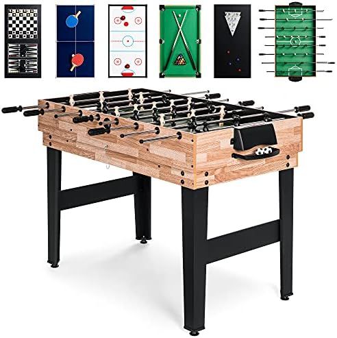 Best Choice Products 2x4ft 10-in-1 Combo Game Table Set for Home, Game Room, Friends & Family w/H... | Amazon (US)