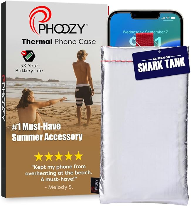 PHOOZY Thermal Phone Case - Apollo Series : Cell Phone Pouch Prevents Overheating from Sun Exposu... | Amazon (US)