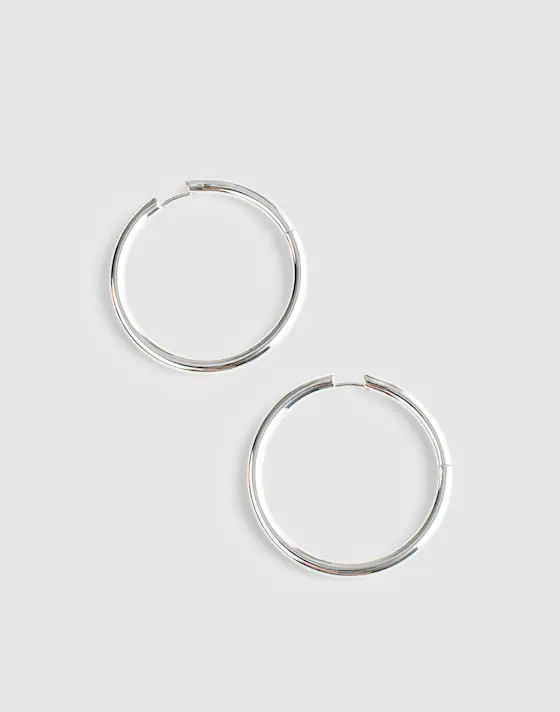 Chunky Large Hoop Earrings | Madewell