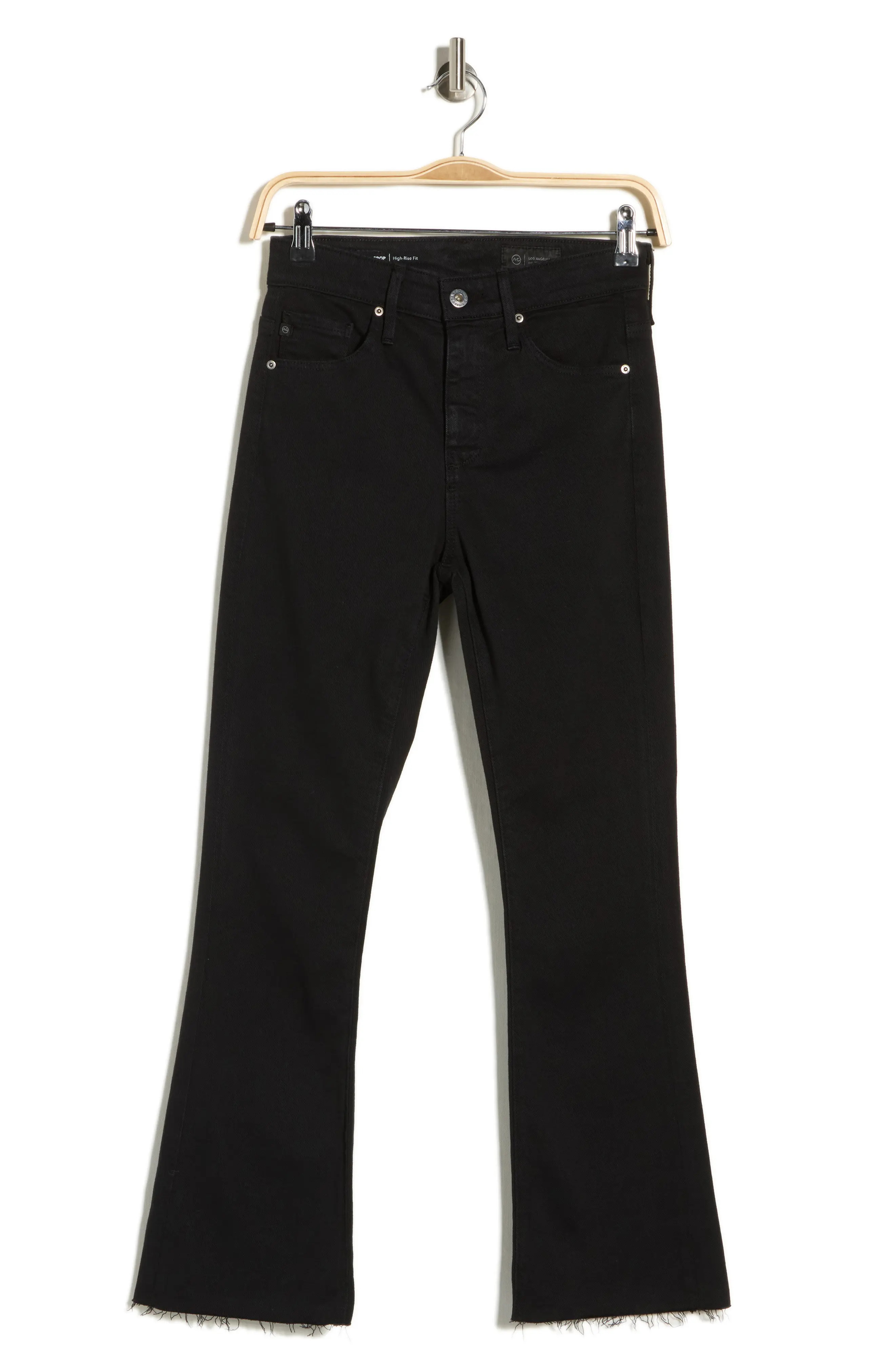 AG Farrah High Waist Raw Hem Crop Bootcut Jeans (Women) | Nordstromrack | Nordstrom Rack