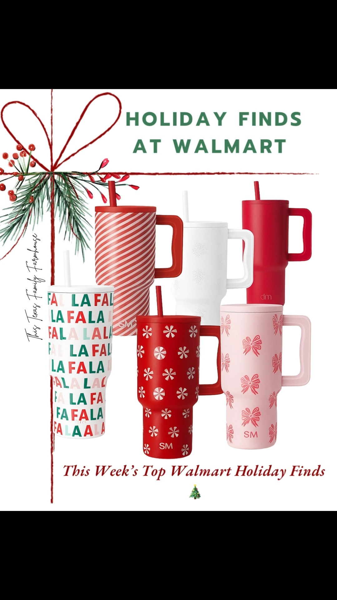 Run, don’t walk 🏃‍♀️ — these holiday tumblers are flying off the shelves and make the cutest gift or stocking stuffer! 
Perfect for teachers, coworkers, or your own morning coffee this season ☕✨

Tap to shop before they’re gone 🎅

#WalmartFinds #HolidayMugs #ChristmasTumblers #WalmartHome #LTKHoliday #StockingStuffers #ChristmasGifts #WalmartChristmas #ThisTexasFamilyFarmhouse


#LTKGiftGuide #LTKHome #LTKHoliday