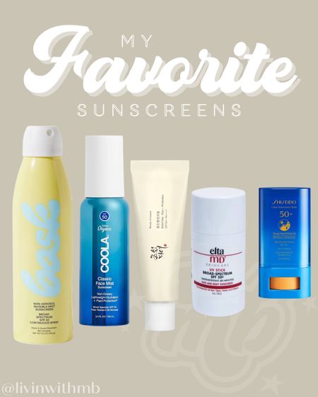 Some of my favorite sunscreens! ☀️

#LTKSeasonal #LTKbeauty #LTKswim