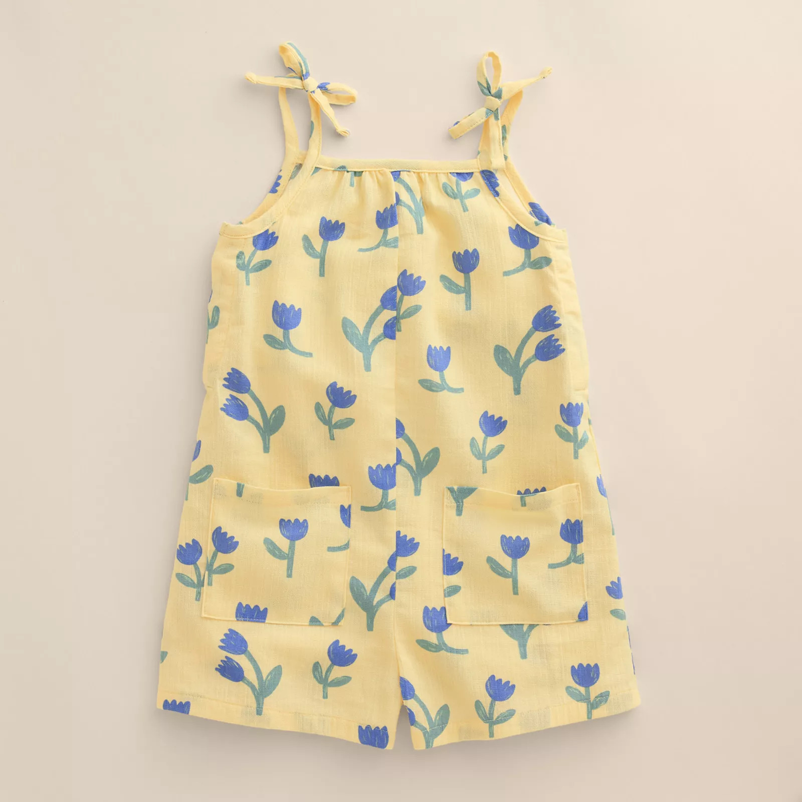 Baby & Toddler Girl Little Co. by Lauren Conrad Tie Shoulder Romper | Kohl's