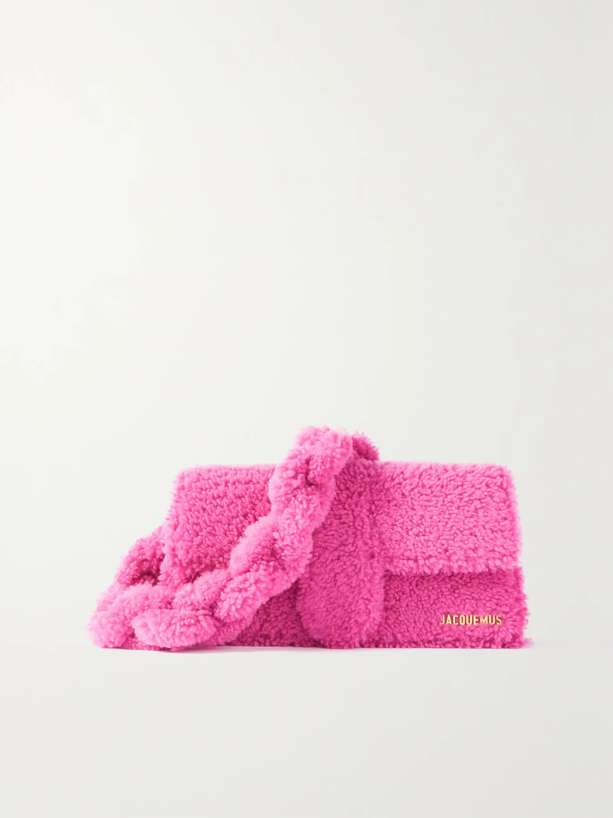 Le Bambidou shearling shoulder bag | NET-A-PORTER (UK & EU)