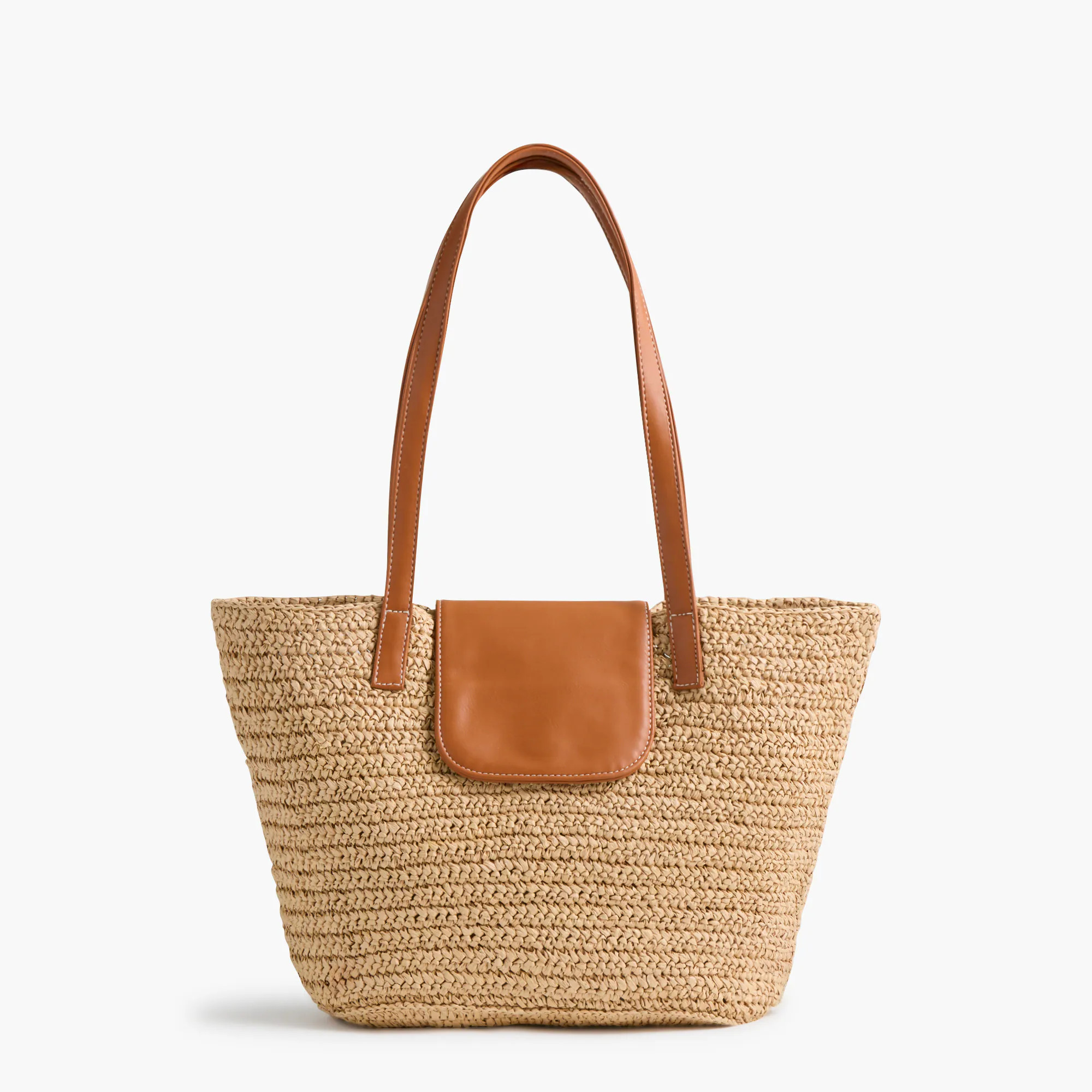 Straw tote bag | J.Crew Factory