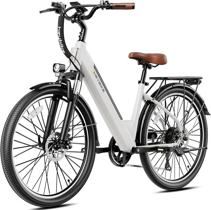 Heybike Cityscape 2.0 Electric Bike for Adults with Peak 1200W Motor, 468Wh Removable Battery, 50... | Amazon (US)