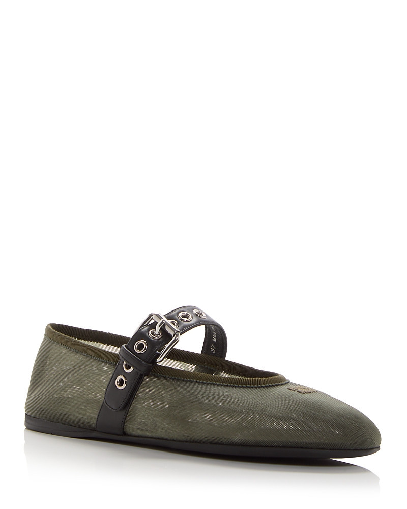 Miu Miu Women's Mary Jane Flats | Bloomingdale's (US)