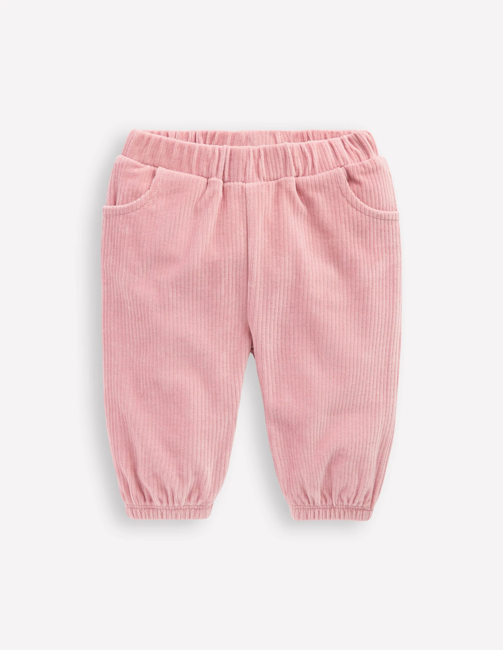 Jersey Cord Trousers-Vintage Pink | Boden UK