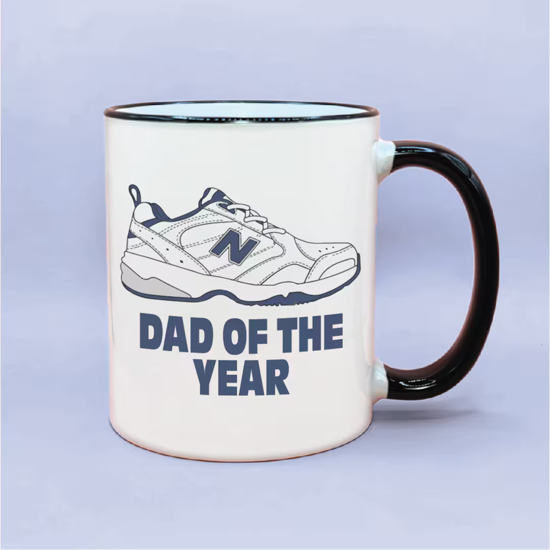 New Balance Dad of the Year Coffee Mug, Funny Dad Mug, Funny Dad Gift Idea, New Balance Shoe Gift... | Etsy (US)