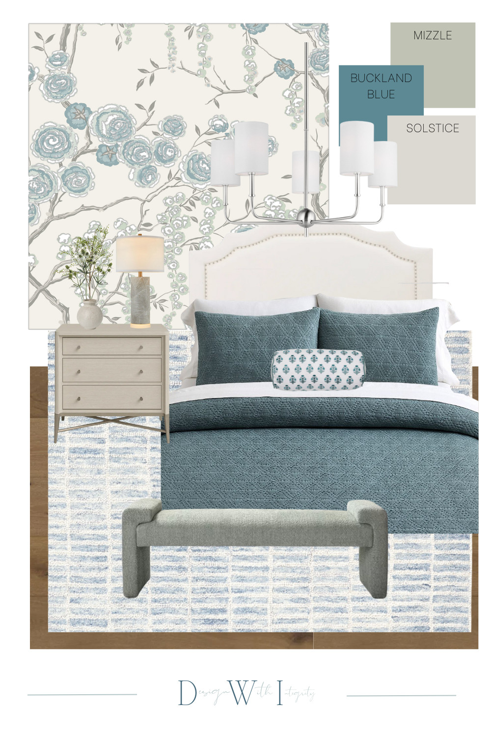 This bedroom mood board combines calming blue tones with soft neutrals to create a restful retreat. The floral wallpaper adds elegance, while layered bedding and cozy textures bring comfort and warmth. Balanced with clean-lined furniture and thoughtful accents, this design is perfect for refreshing a primary or guest bedroom. Shop the full look on LTK and discover more interior design inspiration for your home.


#BedroomInspo #InteriorDesign #MoodBoardDesign #HomeDecorIdeas #BedroomGoals #BlueBedroom #NeutralHomeDecor #LTKHome #PinterestInspo #BedroomStyling #InteriorDesignLovers #CalmSpaces #CuratedHome #HomeDecorLovers #ShopTheLook 

 #LTKHome