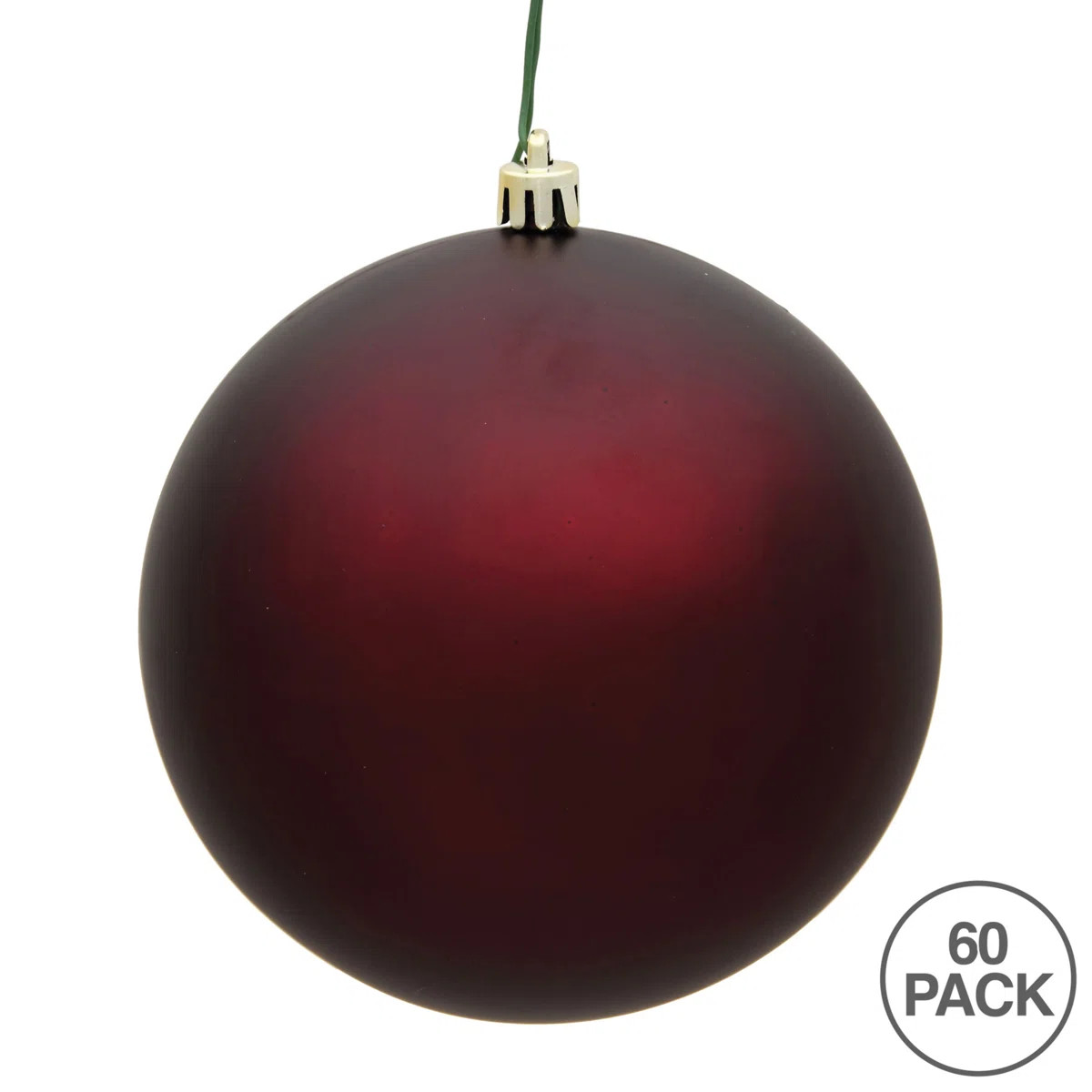 Holiday Décor Ball Ornament (Set of 60) | Wayfair North America