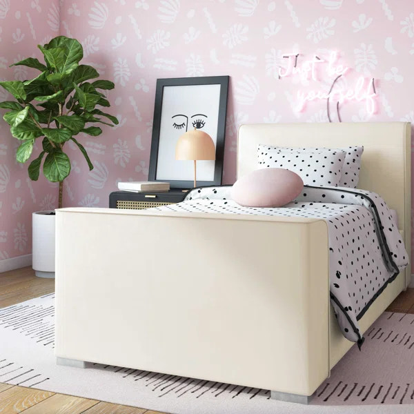 Madison Upholstered Low Profile Platform Bed | Wayfair North America