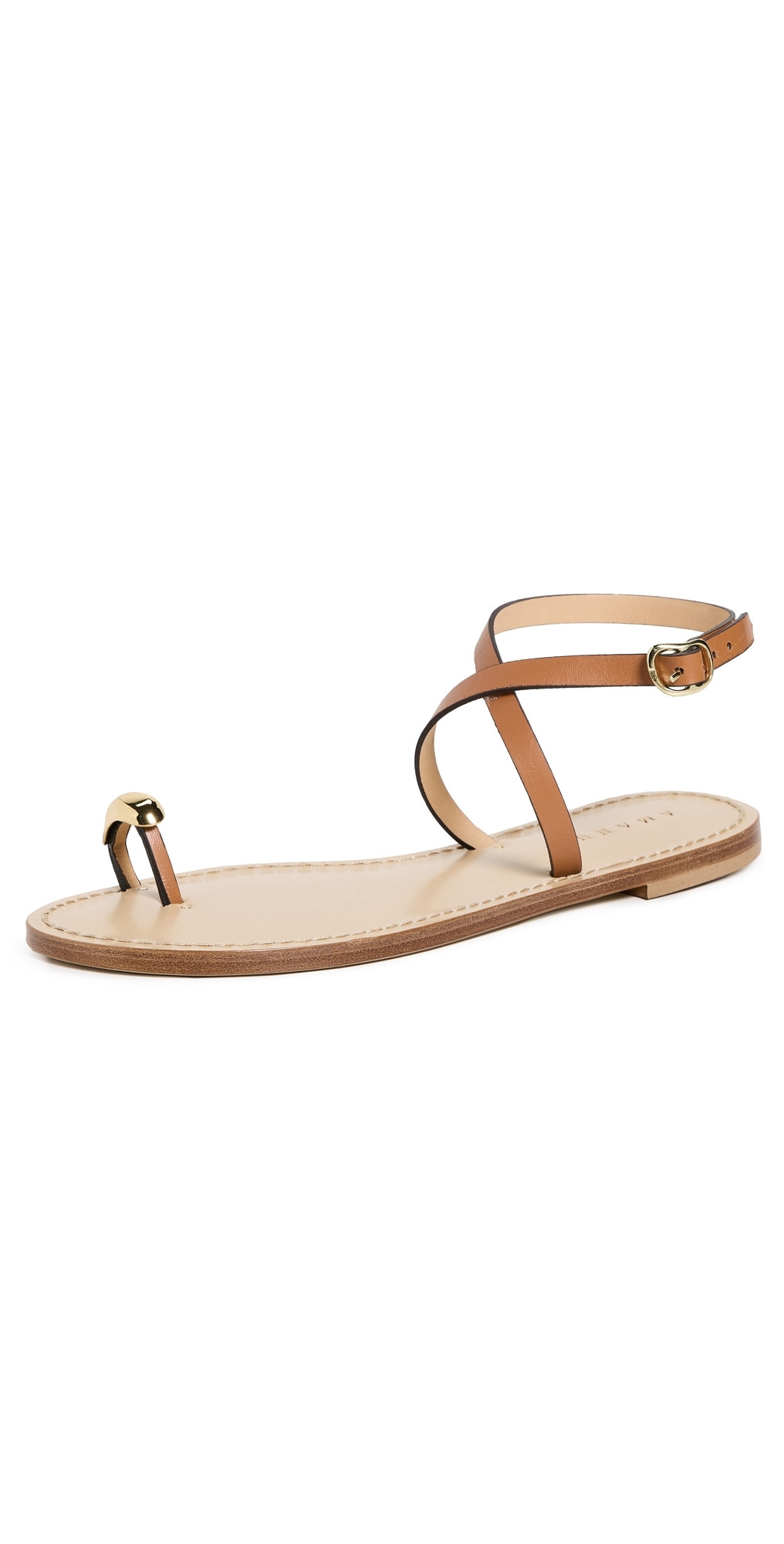 AMANU The Kigali Sandals Cognac 210 10 | Shopbop