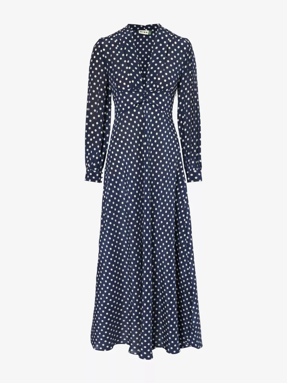 Emory polka-dot silk maxi dress | Selfridges