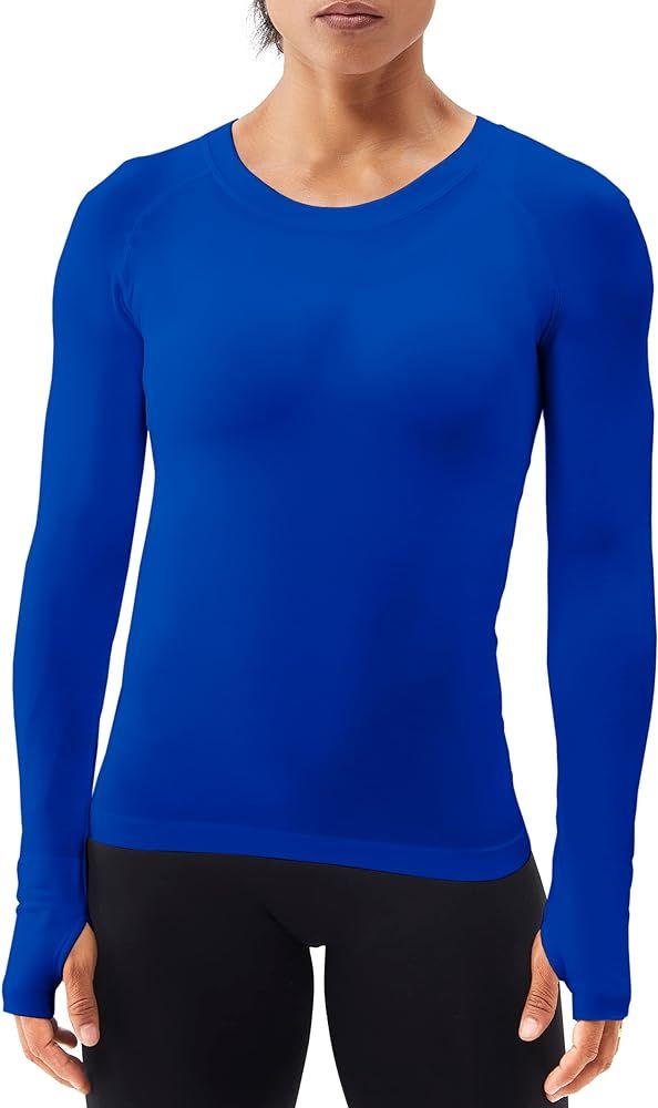 Long Sleeve Workout Shirts for Women,Swiftly Tech Workout Shirts,Athletic Yoga Gym Workout Tops Soft & Stretchy | Amazon (US)