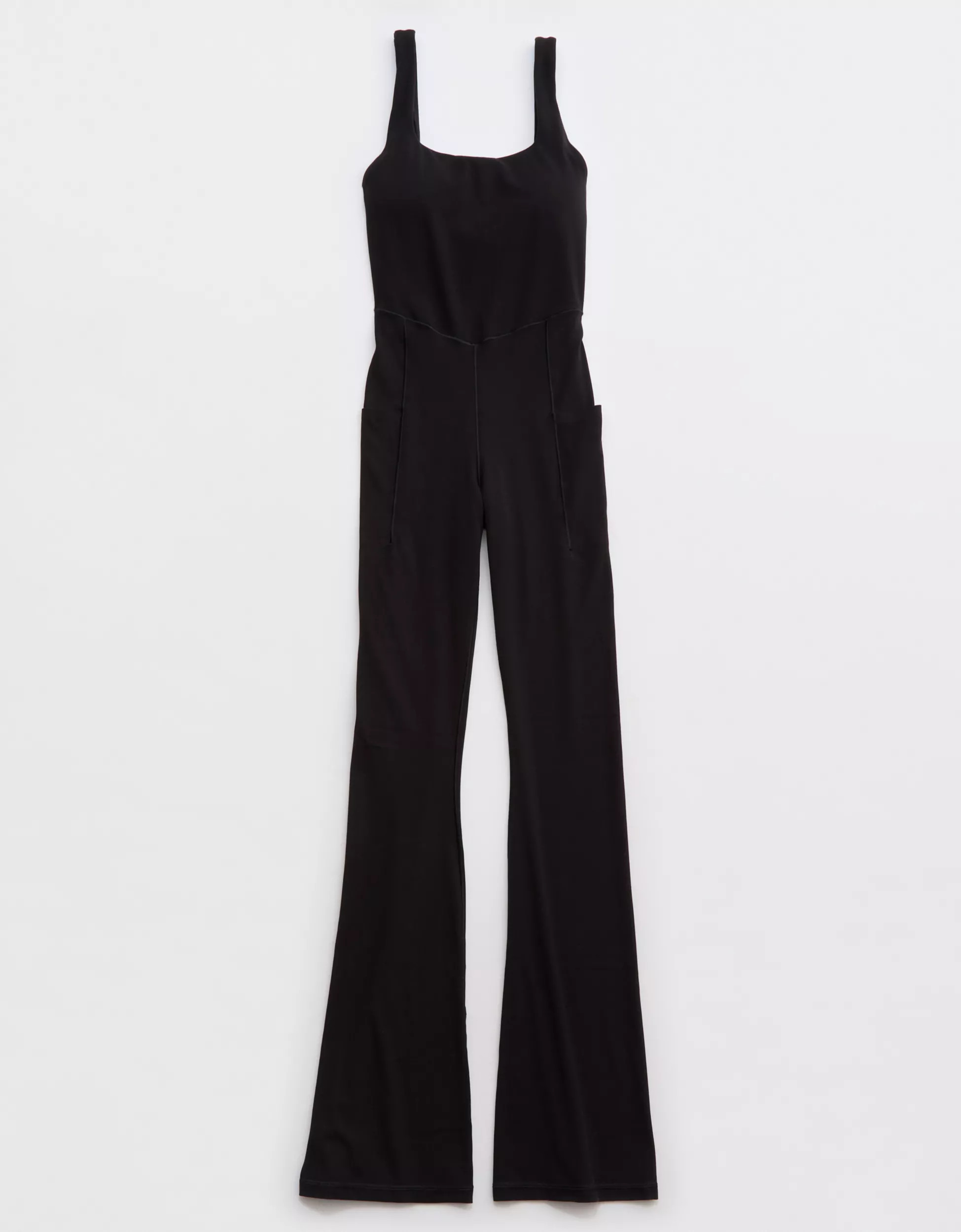 OFFLINE By Aerie Real Me Xtra Pocket Bootcut Jumpsuit | Aerie