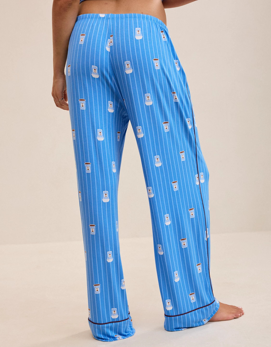 OVERSLEPT by Aerie Real Soft® Piping PJ Pant | Aerie
