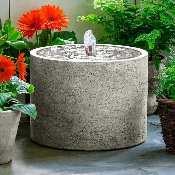 Evita Hand Crafted Weather Resistant Floor Fountain | Wayfair North America
