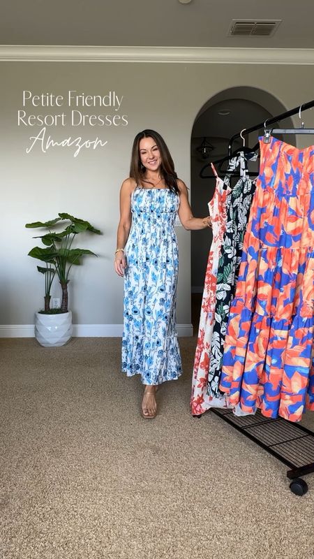 Amazon fashion Petite friendly maxi dresses 


Dresses all size small and run TTS, all have adjustable straps and 3 of these have pockets! 
Heels - 3”, TTS, extremely comfortable, Favorite Strapless bra TTS, nip covers, and favorite self tanner linked


Resort wear  Vacation  Resort outfits  Outfit for her  Dresses  Summer dresses Spring inspo  Trendy outfit  Lifestye  Petite dresses Petite fashion 



#LTKover40 #LTKstyletip #LTKSeasonal