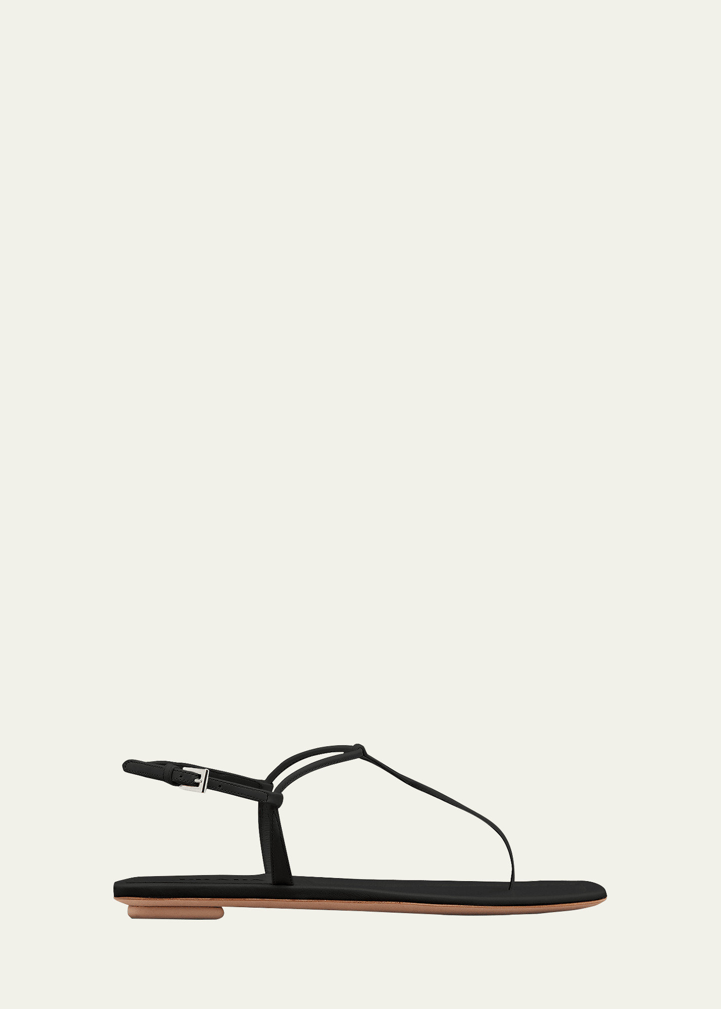 Prada Flat Patent Leather Thong Sandals | Bergdorf Goodman