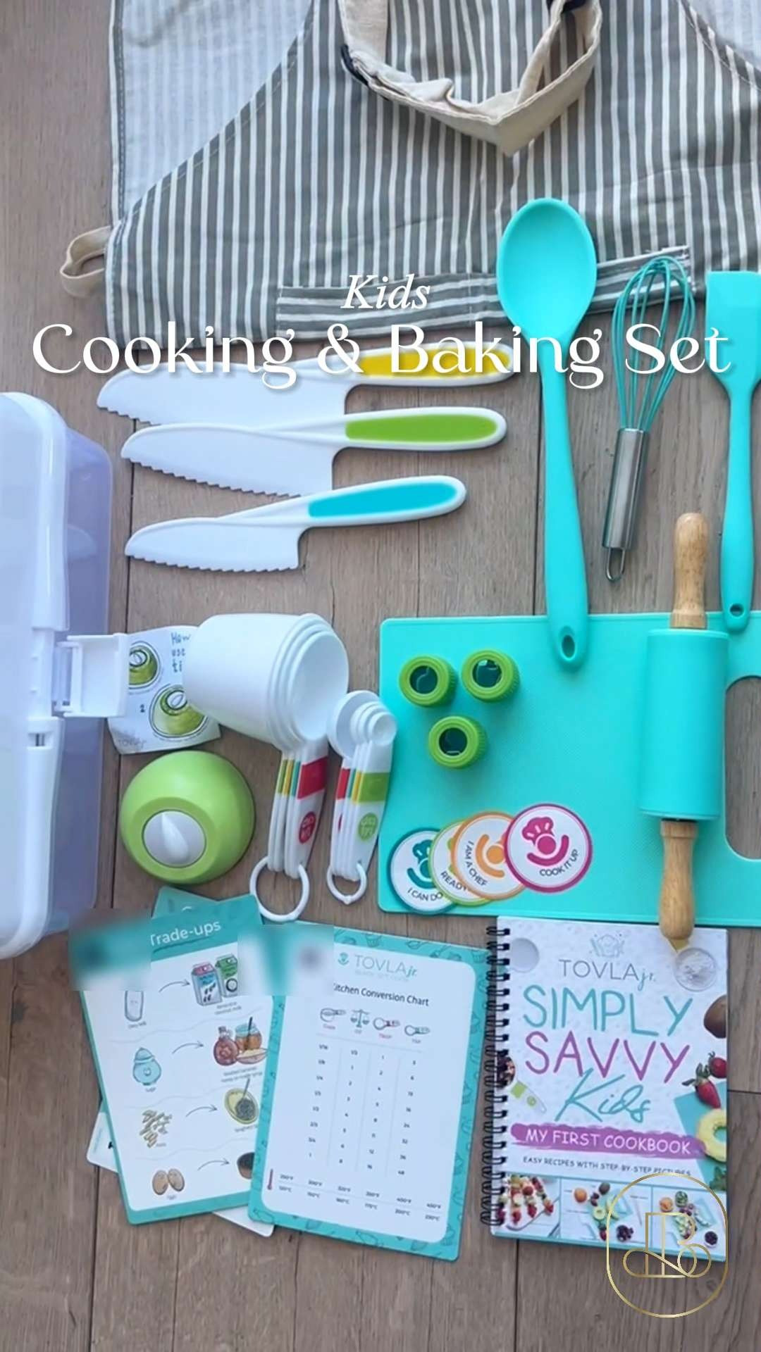 Turn every mealtime into a fun learning adventure! 👩‍🍳 The Tovla Kids Cooking and Baking Set is a total game-changer for parents looking to build confidence and independence in the kitchen. Great to gift the creative explorer or the hands-on learner as a birthday surprise! 🍪 #TovlaKids #MiniChef #KitchenSkills #MontessoriAtHome #BakingWithKids #EducationalToys 

#LTKBaby #LTKKids