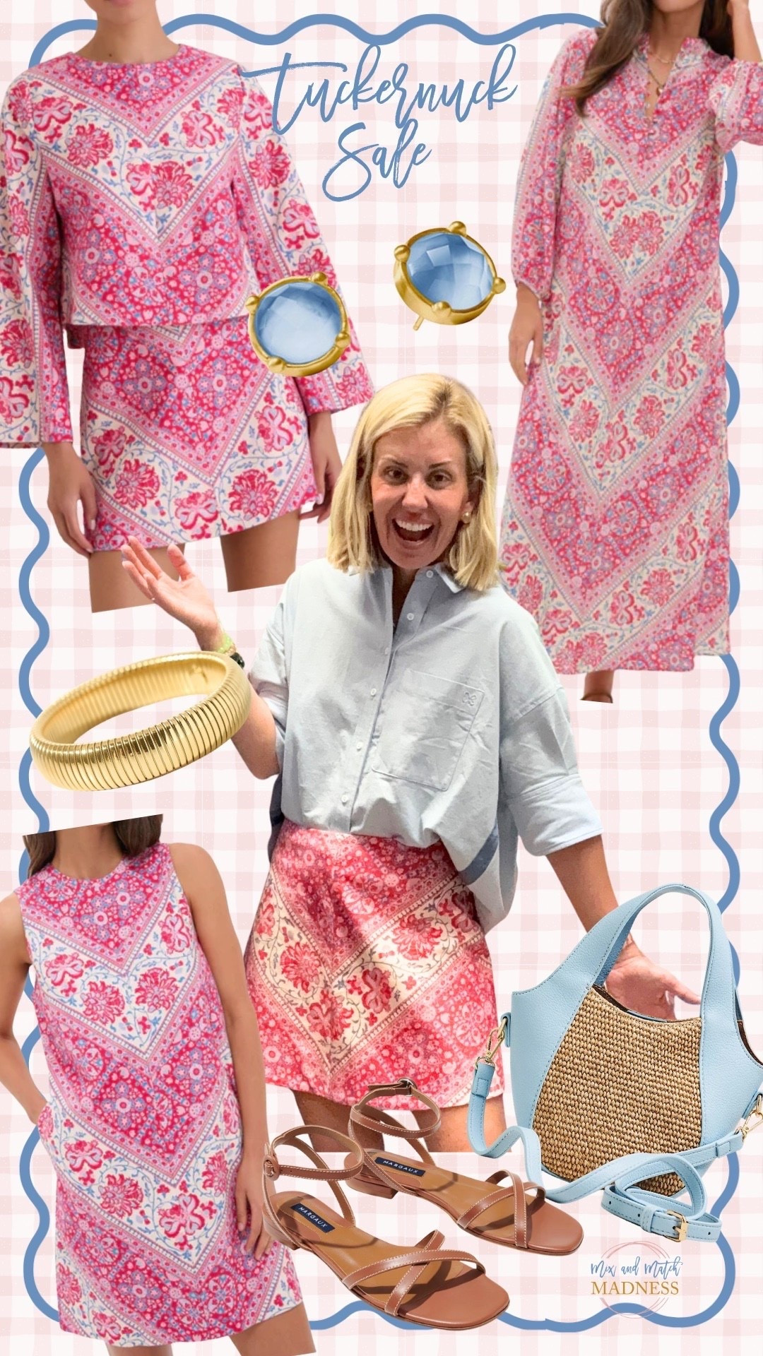 The pattern we all know & love and on SALE! I wear small in the skirt and xs in dresses. 

*use Catherine20 for 20% off Allie + Bess

#LTKSeasonal #LTKSaleAlert