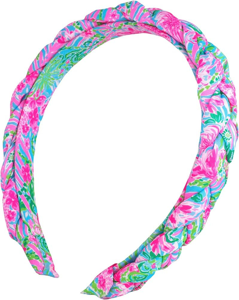 Lilly Pulitzer Women's Fashion Headband, Braided Fabric Headband, Colorful Cloth Headband, Cute H... | Amazon (US)