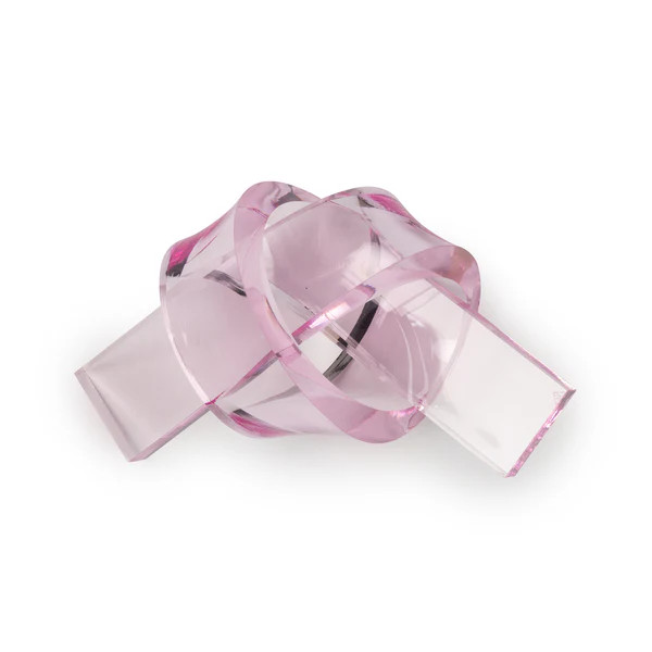 Decorative Acrylic Love Knot - Honolulu Pink | Lila and Hayes