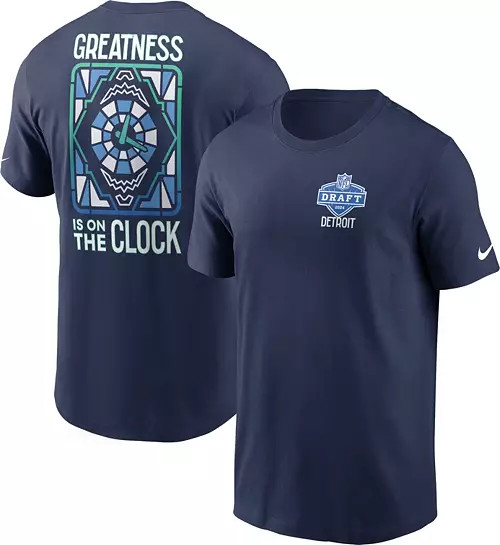 Nike Men's NFL Draft 2024 Greatness Navy T-Shirt | Dick's Sporting Goods