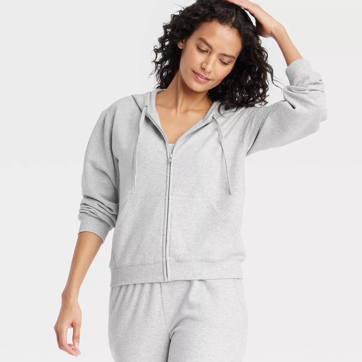 Women's Fleece Zip-Up Sweatshirt - Auden™ | Target
