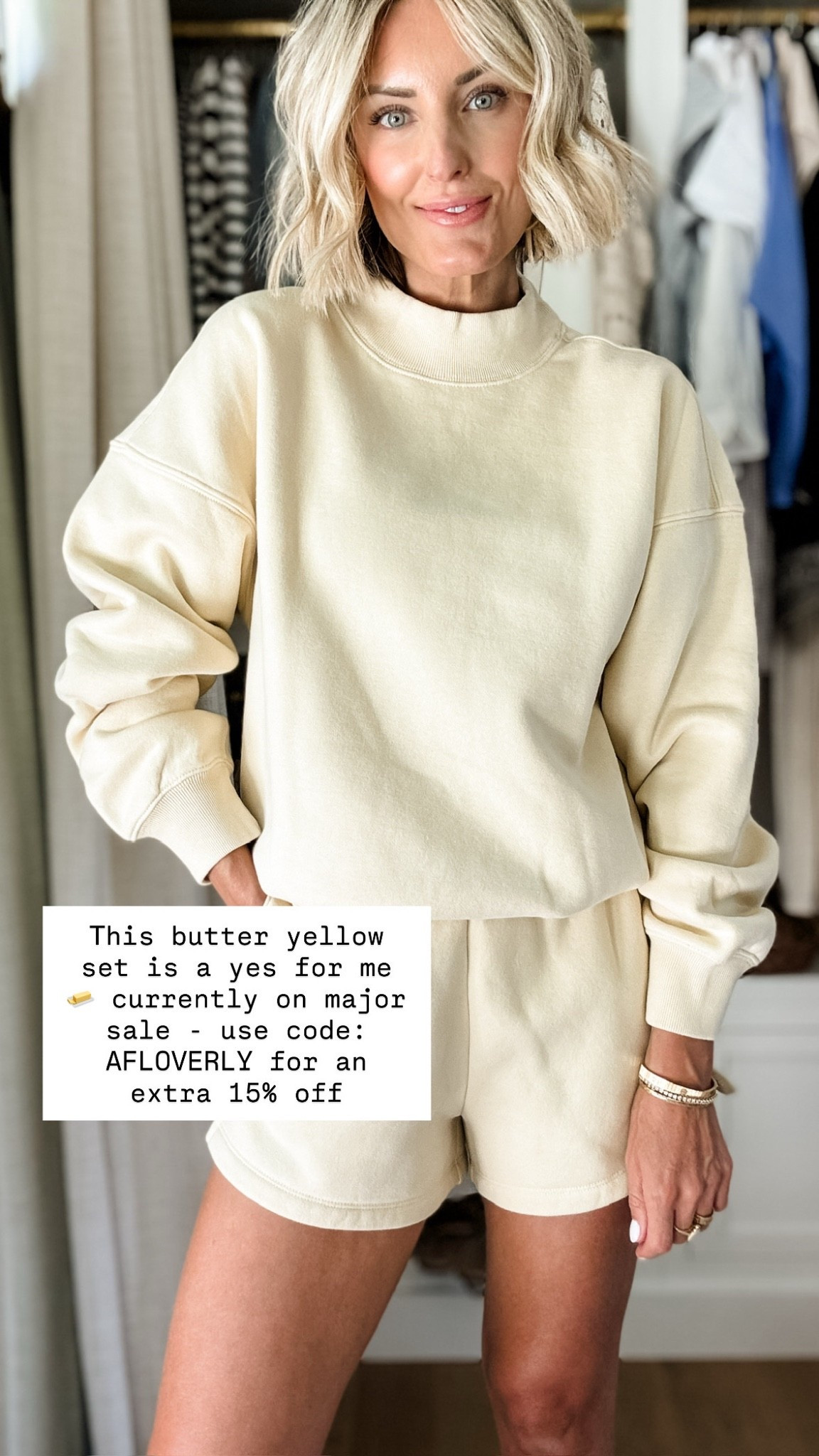 This color is perfect for summer 😍 this would be a great outfit for a travel day! Use my code AFLOVERLY for 15% off! Wearing S. 

Loverly Grey, Abercrombie, sale alert, matching set, lounge set, loungewear

#LTKootd #LTKSeasonal #LTKSaleAlert