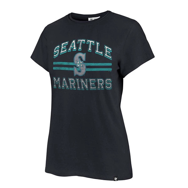 Women's Seattle Mariners Bright Eyed T-Shirt Small Navy | Scheels