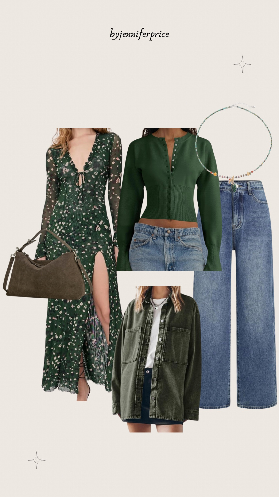 Love a green moment 🍾

Maxi dress, cider jeans, purse, bag, necklace,  Casual outfit, outfit ideas, elegant style, minimal style, fashion inspo, neutral style, Amazon fashion, Amazon finds, ootd, basics, street style, neutral outfits, winter outfit, winter style, winter fashion, winter outfits, styling ideas, what to wear, chic style, outfit inspo, simple outfits

#LTKStyleTip #LTKFindsUnder50 #LTKItBag