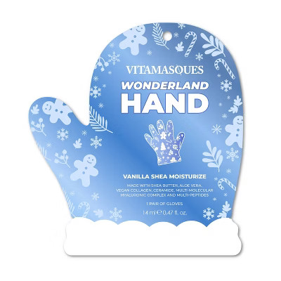 Vitamasques Stocking Stuffer Wonderland Moisturizing Hand Mask - 0.47 fl oz | Target