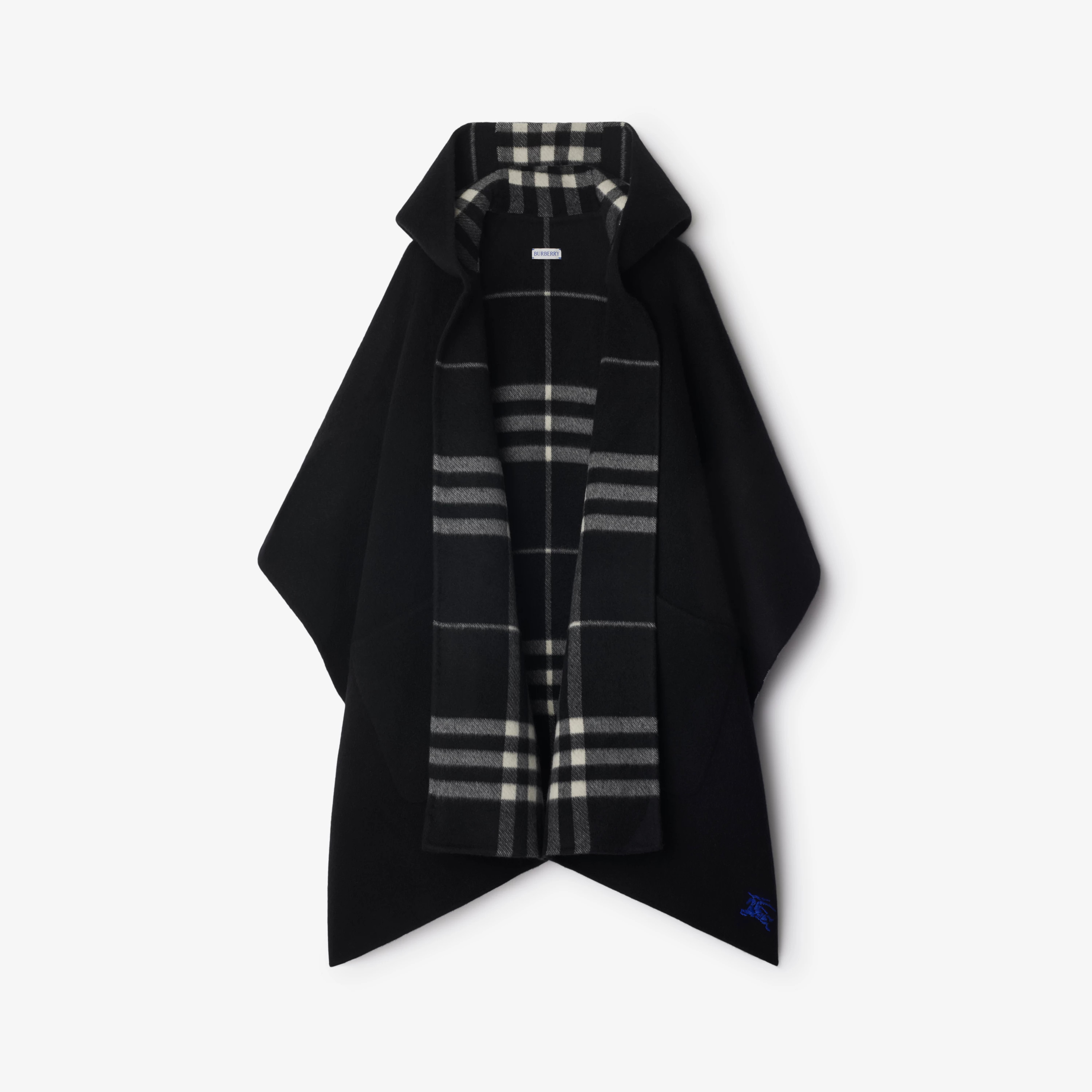 Reversible Check Cashmere Cape | Burberry (US)