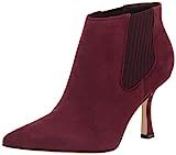 Nine West Women's Sofia Ankle Boot, Burgundy Suede, 11 | Amazon (US)