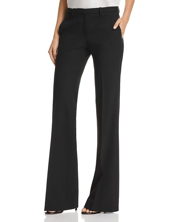 Demitria Wool-Blend Flared Pants | Bloomingdale's (US)