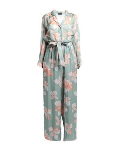Emporio Armani Woman Jumpsuit Light green Size 4 Silk, Polyester | YOOX (US)