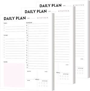 (Pack of 3) Nokingo Daily To Do Lists - A5 Calendar, Organizer with Priority, To Do Lists, Appoin... | Amazon (US)