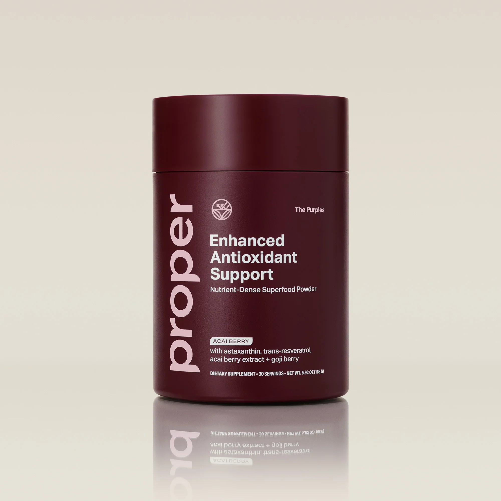 Purples Antioxidant Support Superfood Powder | Proper | Proper Health