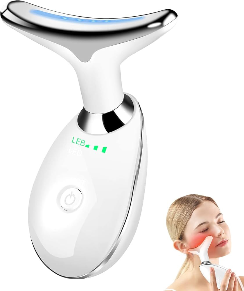 Floverkity Tightening-Device Anti-Wrinkles Massager for Beauty Device (White) | Amazon (US)