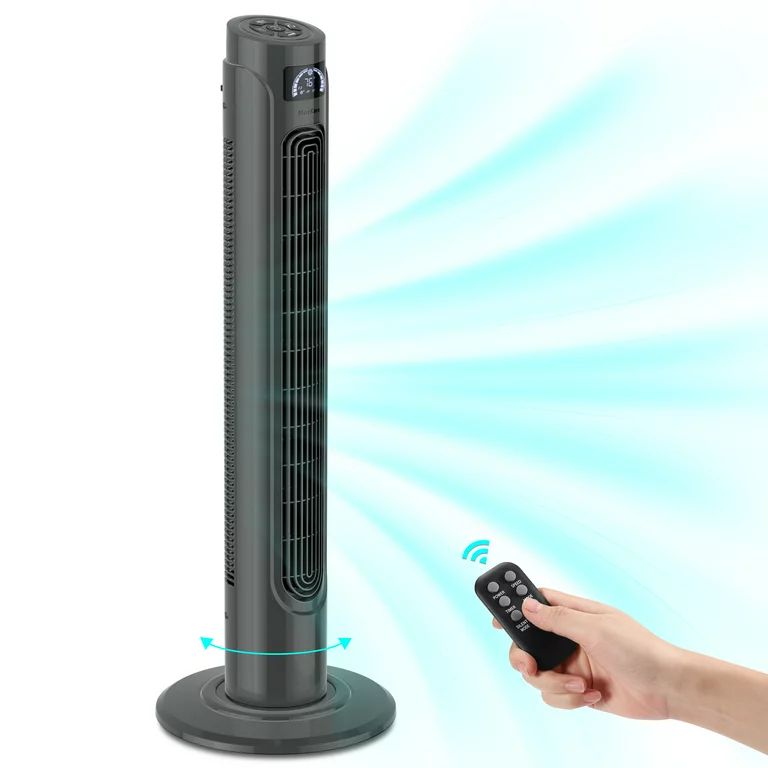 MaxKare 36" Tower Fan with Remote Controller, 3 Speeds 3 Modes 15H Timer Settings, 90° Oscillati... | Walmart (US)