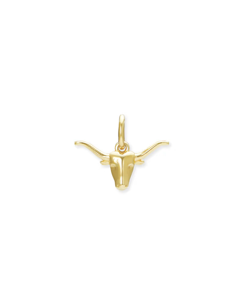 Longhorn Charm in 18k Gold Vermeil | Kendra Scott | Kendra Scott