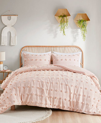 Intelligent Design Lucy Clip Jacquard Comforter Set Collection - Macy's | Macy's