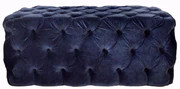 London Tufted Ottoman, Rectangle | Taylor Burke Home