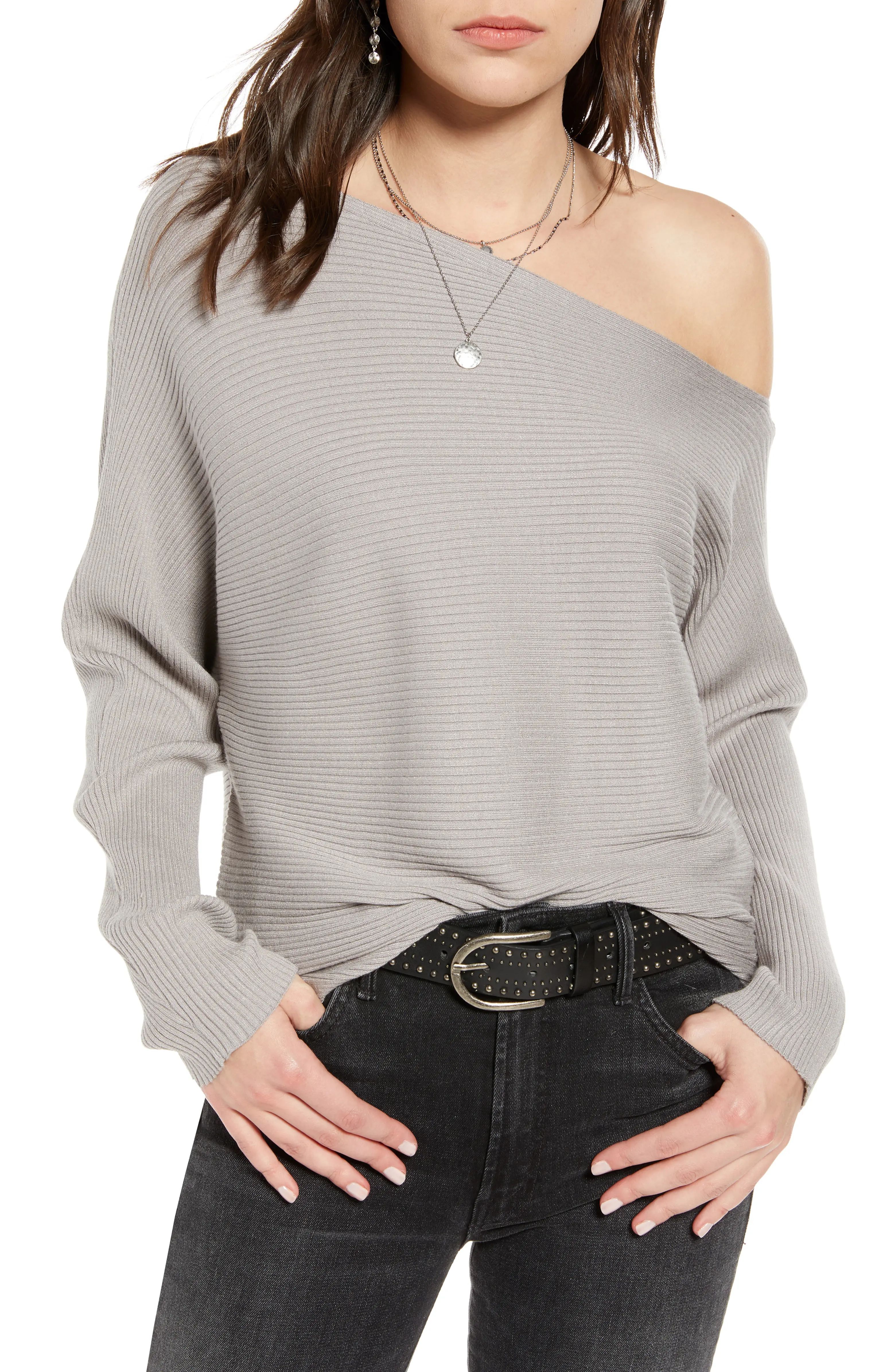 One-Shoulder Pullover | Nordstrom